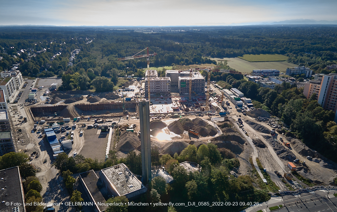 23.09.2022 - Baustelle Alexisquartier und Pandion Verde